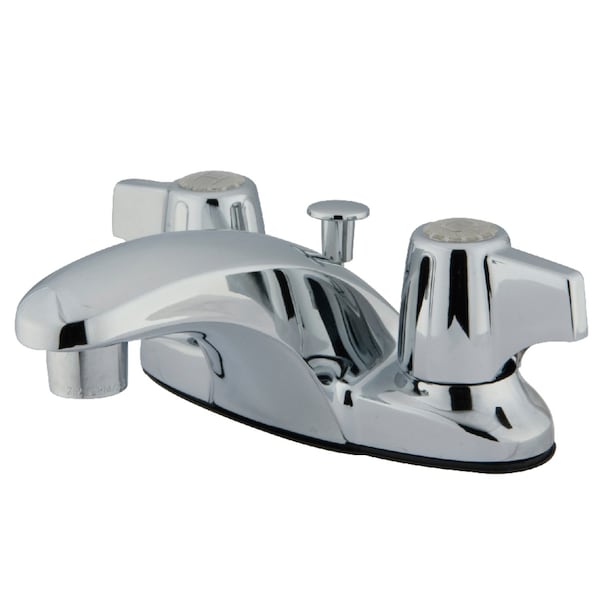KB620B 4" Centerset Bathroom Faucet, Polished Chrome